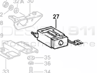 Sunroof Motor. Porsche 911 / 964 / 993